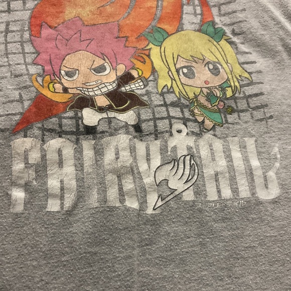 Fairy tail merchandise. Size:L brand is funination. All grey plus graphic front - Picture 6 of 7